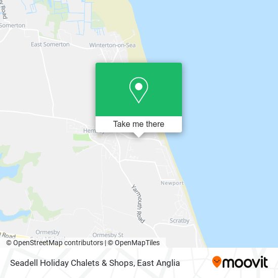 Seadell Holiday Chalets & Shops map