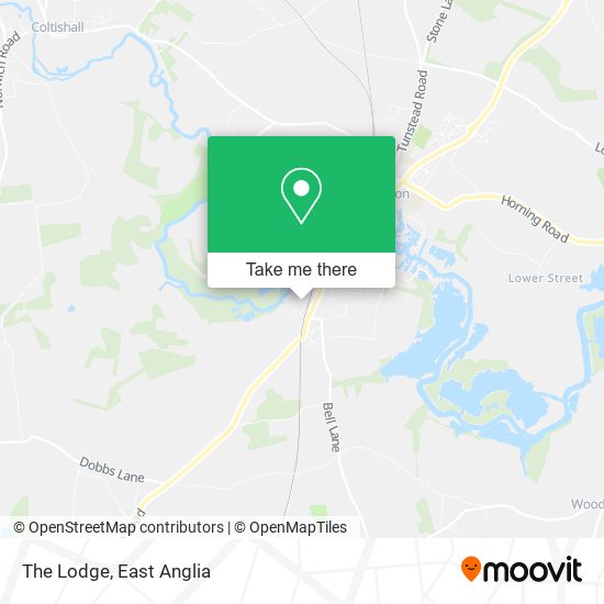 The Lodge map