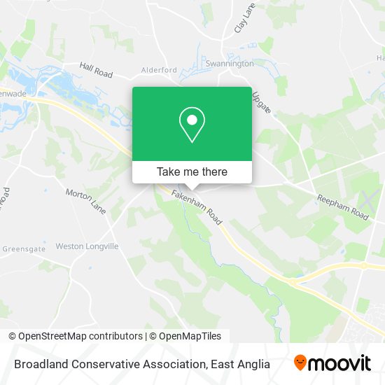 Broadland Conservative Association map