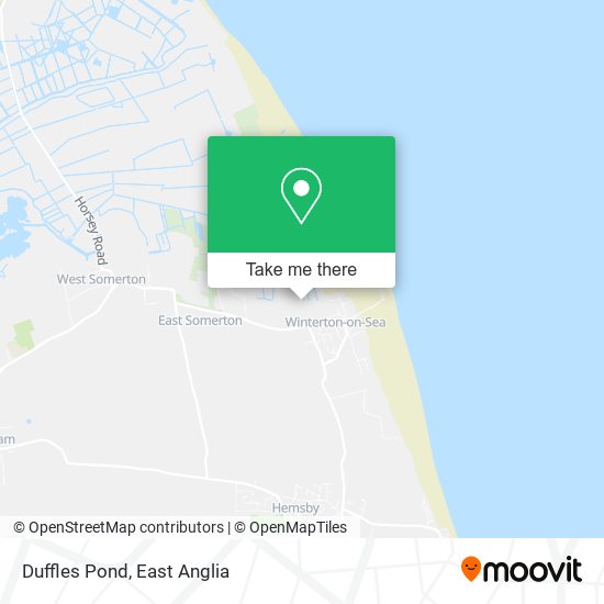 Duffles Pond map