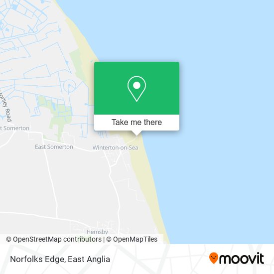 Norfolks Edge map
