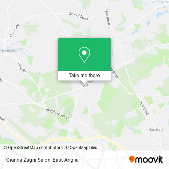 Gianna Zagni Salon map