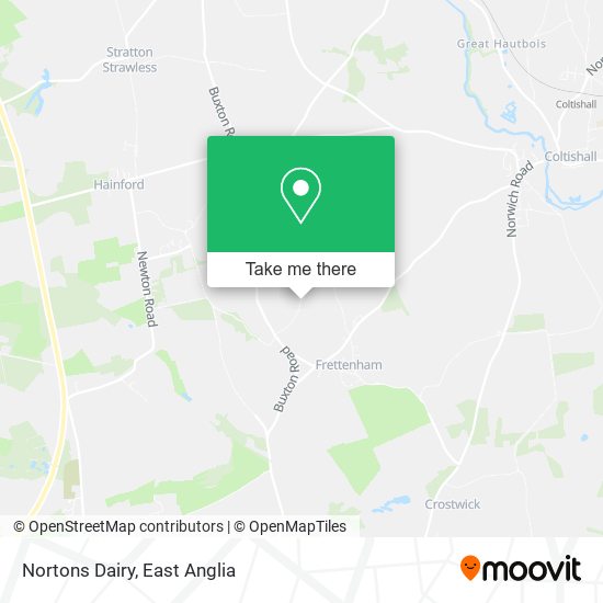 Nortons Dairy map