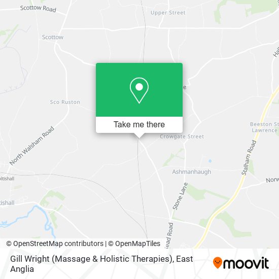 Gill Wright (Massage & Holistic Therapies) map