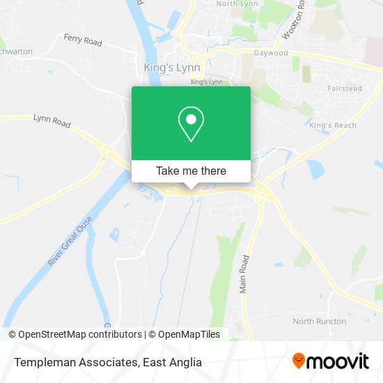 Templeman Associates map
