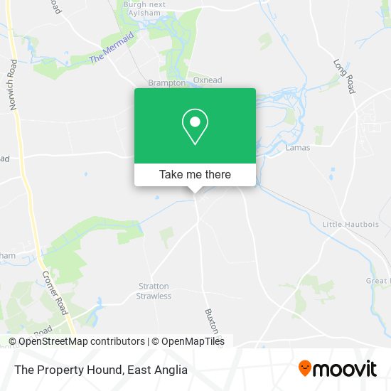 The Property Hound map