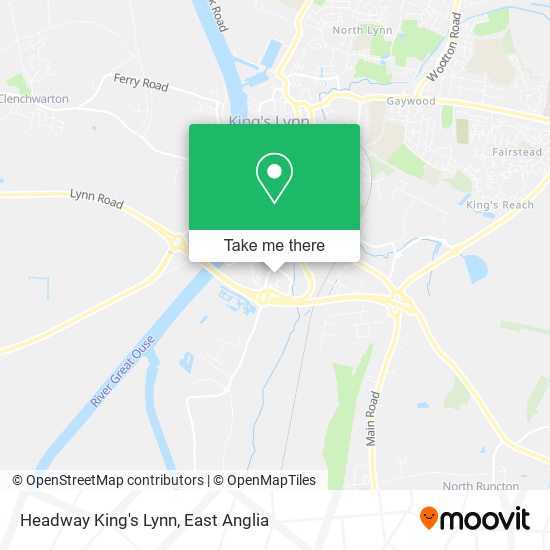 Headway King's Lynn map