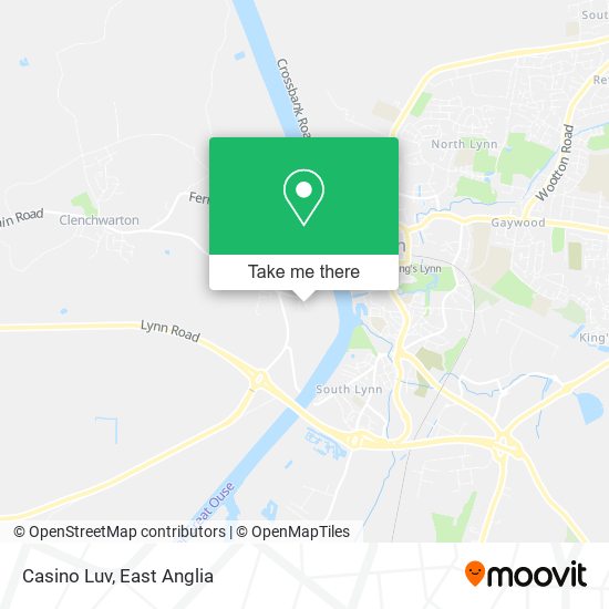 Casino Luv map