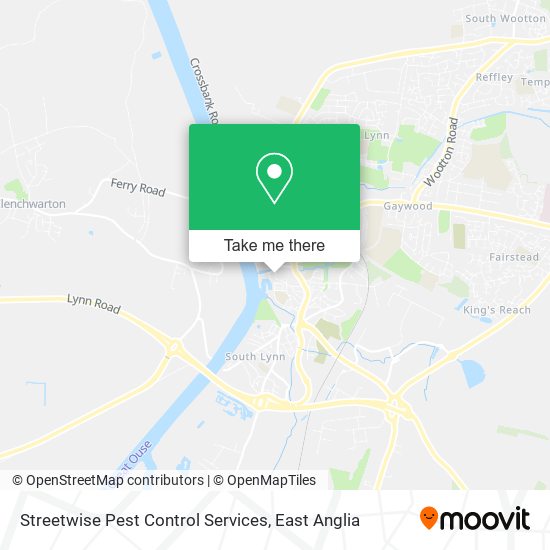 Streetwise Pest Control Services map