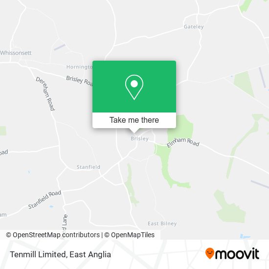 Tenmill Limited map