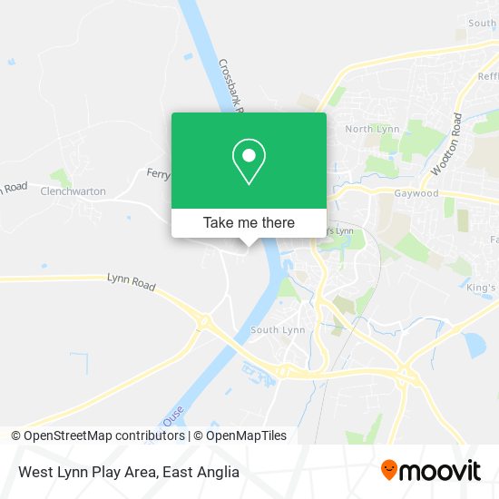 West Lynn Play Area map