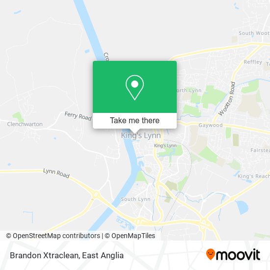 Brandon Xtraclean map