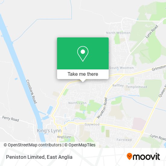 Peniston Limited map
