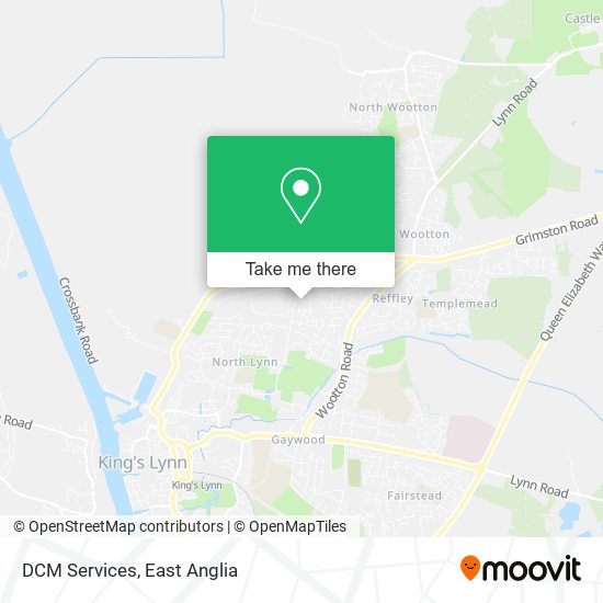 DCM Services map
