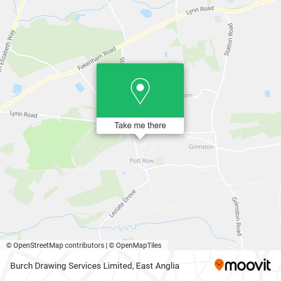 Burch Drawing Services Limited map