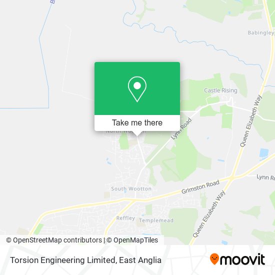 Torsion Engineering Limited map