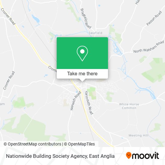 Nationwide Building Society Agency map