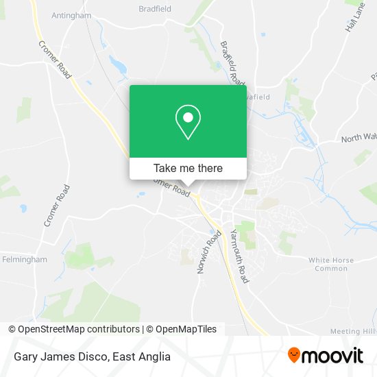 Gary James Disco map