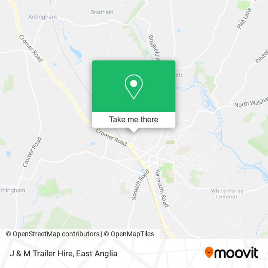 J & M Trailer Hire map