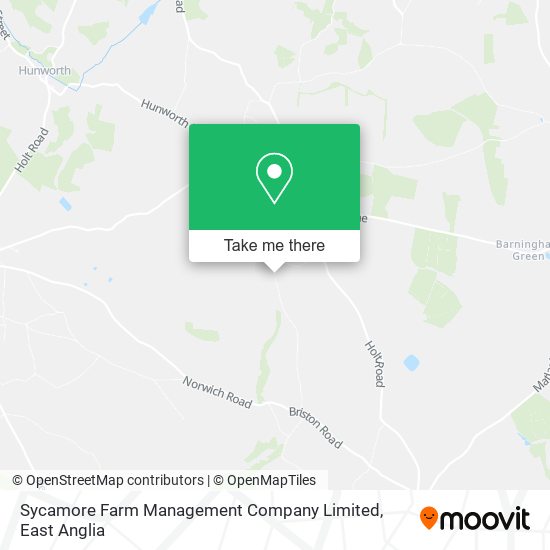 Sycamore Farm Management Company Limited map