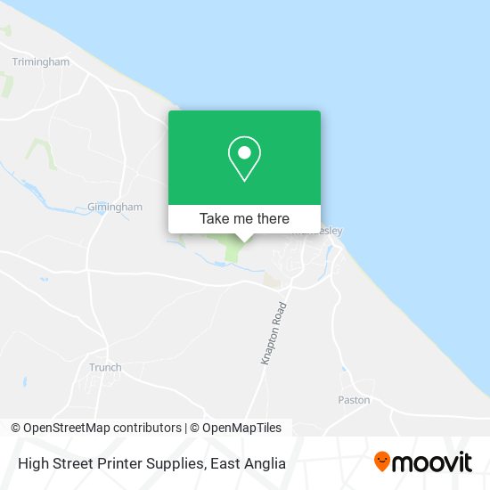 High Street Printer Supplies map