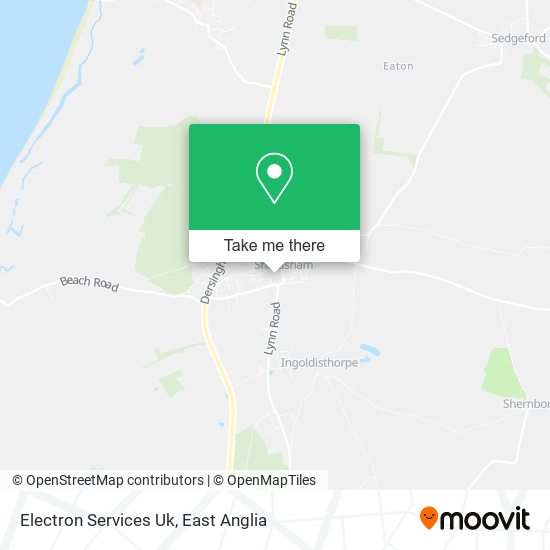 Electron Services Uk map