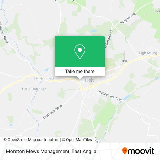 Morston Mews Management map