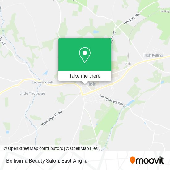Bellisima Beauty Salon map