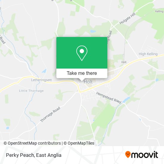 Perky Peach map