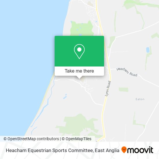 Heacham Equestrian Sports Committee map