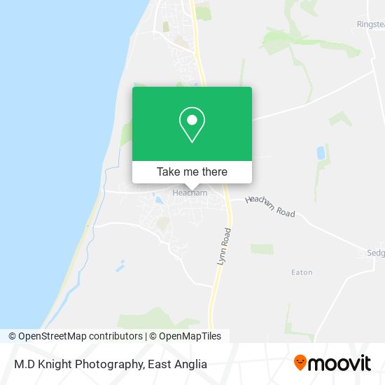 M.D Knight Photography map