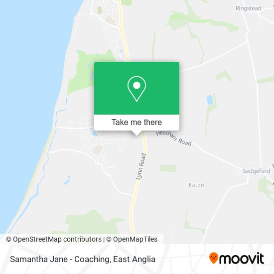 Samantha Jane - Coaching map