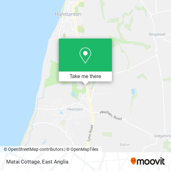 Matai Cottage map