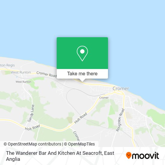 The Wanderer Bar And Kitchen At Seacroft map
