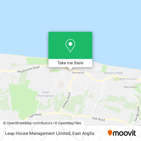 Leap House Management Limited map