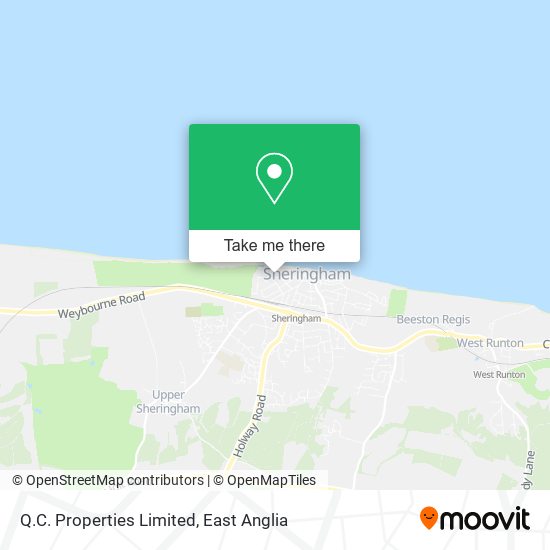 Q.C. Properties Limited map