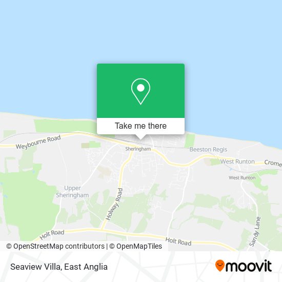 Seaview Villa map