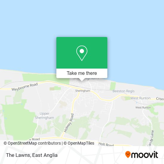 The Lawns map