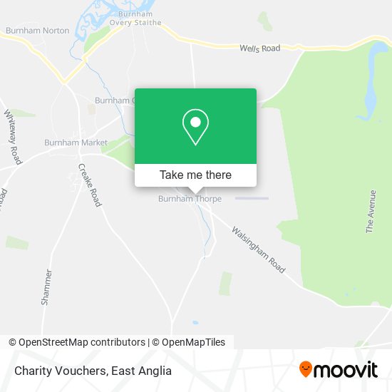 Charity Vouchers map