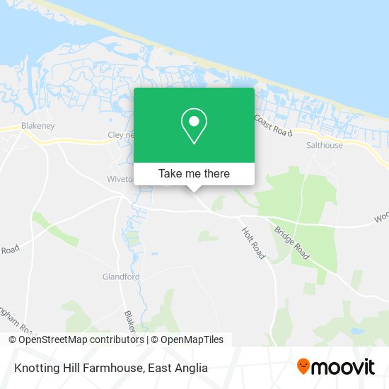 Knotting Hill Farmhouse map
