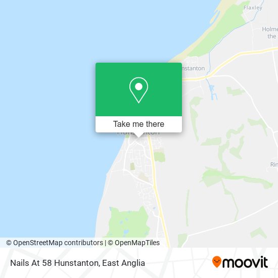 Nails At 58 Hunstanton map