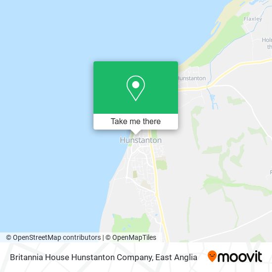 Britannia House Hunstanton Company map