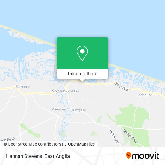 Hannah Stevens map