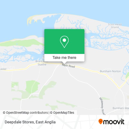 Deepdale Stores map