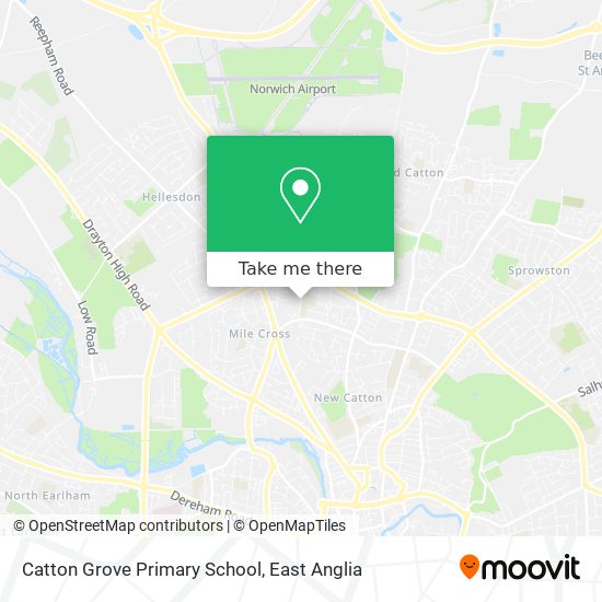 Catton Grove Primary School map