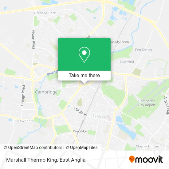 Marshall Thermo King map