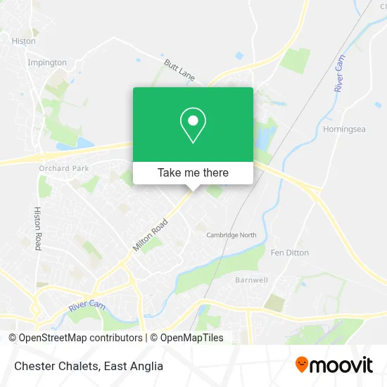 Chester Chalets map