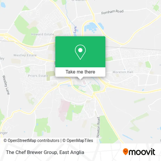 The Chef Brewer Group map