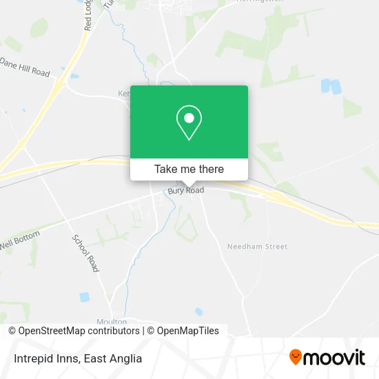 Intrepid Inns map