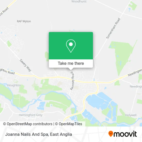 Joanna Nails And Spa map